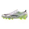 Mizuno Alpha 2 Japan Comfortable Non-Slip Durable Soccer Shoes Unisex Soccer Shoes Silver Green P1GA256009