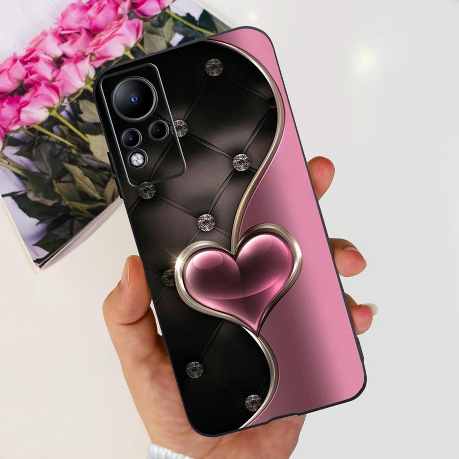 For Infinix Note 11 Case X663 X663B Stylish Painted Back Cover 6.7'' Shockproof Phone Case For Infinix Note 11 Note11 Soft Shell