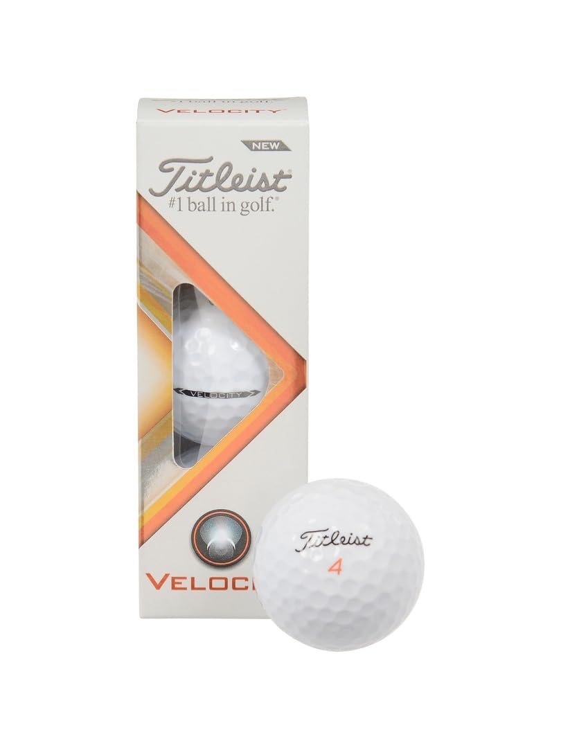

Titleist 22 VELOCITY рукав 3 WHT (1 мяч)