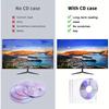 5/10pcs 10.4mm Standard Single-Sided Transparent CD Disc Boxes with Clear Tray Durable Acrylic Storage for CDs DVDs Organizing
