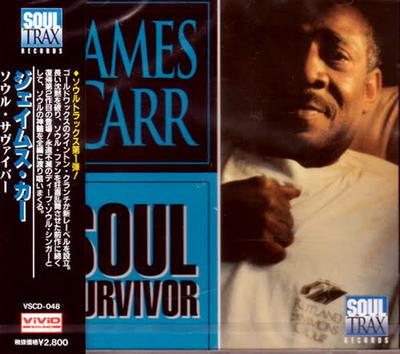 CD JAMES CARR - Soul Survivor VSCD048 Vivid Sound 1994 Japan ObiSoul/Funk Used