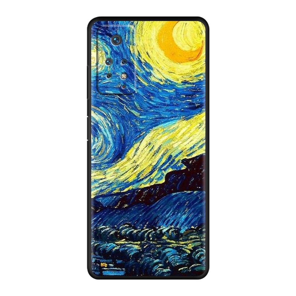 Van Gogh Starry Night Klimt Kiss Phone Coque Armor Case For Redmi Note 8 10 11 Pro 9 7 K40 9S 9C 9A 9T 8T K50 10C