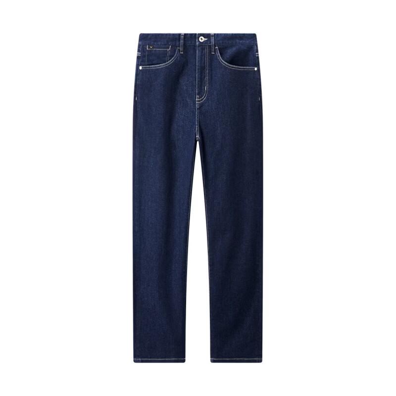 Joeone Men's Stretch Cotton Straight-Leg Jeans
