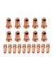 PT100 Plasma For Cutter Electrode 52556 and Nozzle 51246 with 1 2mm Tip 20pcs for Efficient Cutting Performance