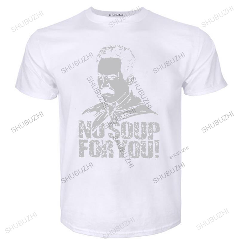 man tshirts brand clothing Seinfeld No Soup For You Adult fashion men cotton vintage teeshirt teeshirt drop shipping S