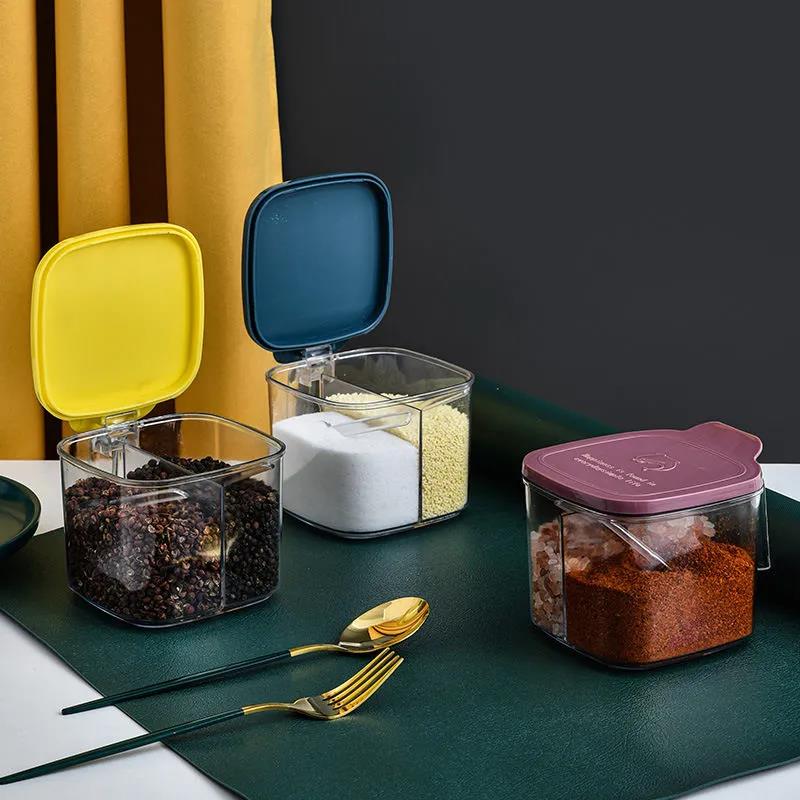 Seasoning Box Set Home Kitchen Condiment Storage Box Outdoor Barbecue Tuning Storage Box