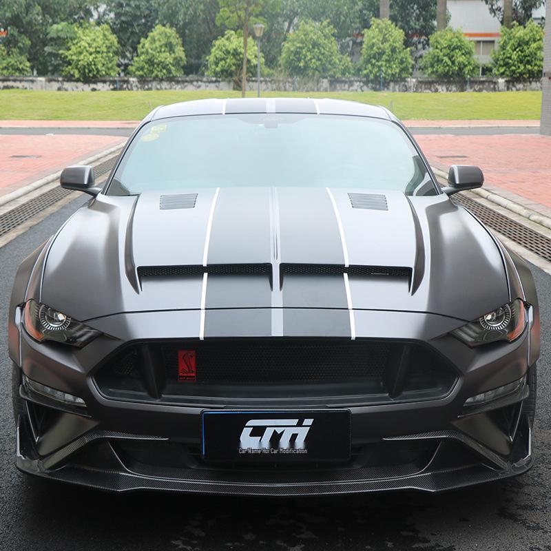 Carbon Fiber Vented Hood for 18-22 Ford Mustang