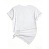 Women's "I Paused My Anime To Be Here" Tee with Aesthetic Manga Print, Short Sleeve Round Neck Casual Summer Top for Conventions & Casual Attire