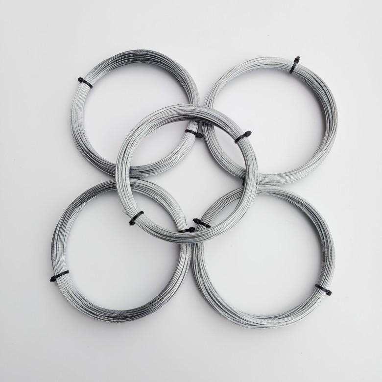 Silver Steel Wire Windshield Removal Tool with Saw-Type Handle Silver Steel Wire Roll (Diameter: 0.8mm)