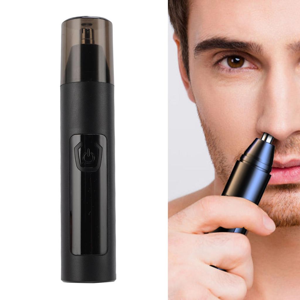 Nose Hair Trimmer 360 Degree Rotating Electric Nose Ear Clipper Pen Shaped for Men Women