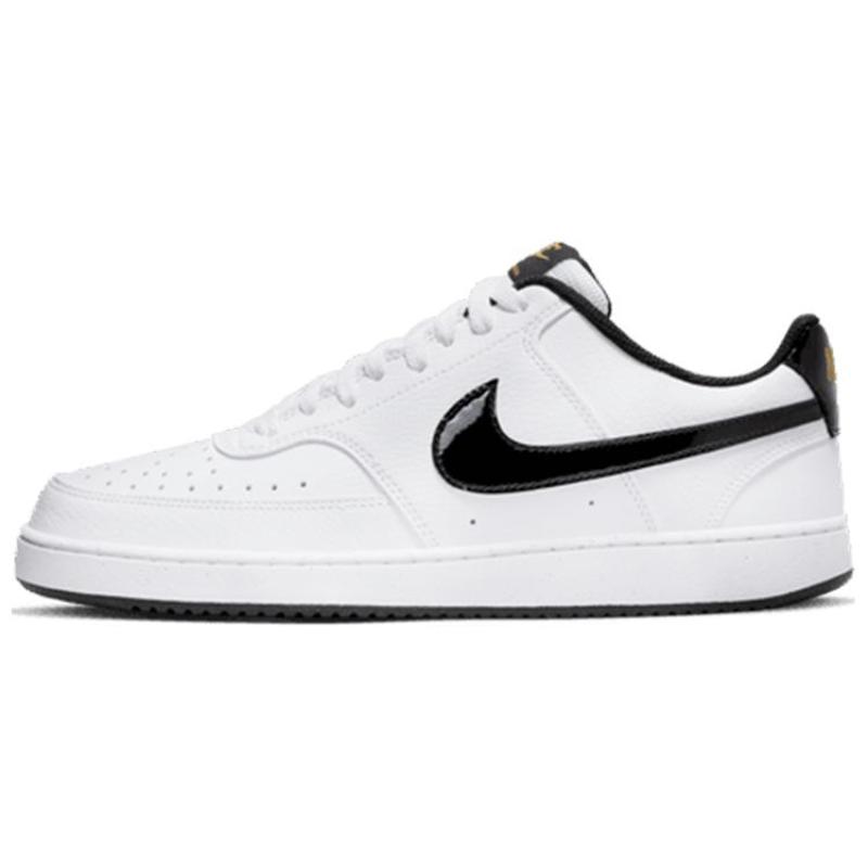 Nike Court Vision Low White Black Metallic Gold  DV1899-100