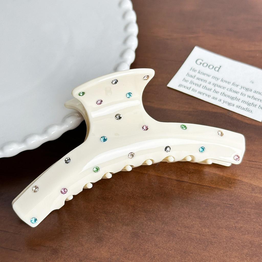 Acetate Rhinestonedecorated Unique Hair Claw Clips For Women Offering A Touch Of Glamour And Style