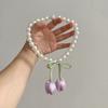 Creative Magnetic Curtain Tiebacks Pearl Chain 3D Flowers Curtain Buckle Bowknot Pearls Beads Window Ties Home Decor