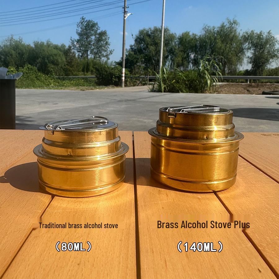 Aluminum Alloy Outdoor Alcohol Stove with Teapot and Insulated Heating Base for Picnic and Household Use