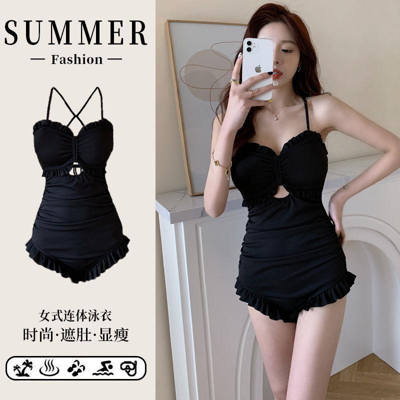 Swimsuit women's new one-piece sexy belly hot spring women's clothing
