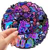 50PCS Neon Animal Stickers Cute Kawaii Animal Sticker Waterproof Vinyl Decals Pack for Laptop Scrapbook Skateboard Phone