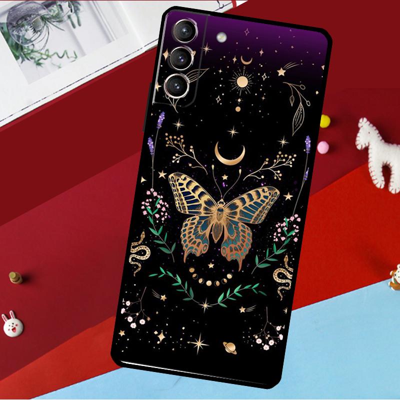 Mysterious Witch Case For Samsung Galaxy S23 Ultra Plus S21 FE S20 FE S8 S9 S10 Note 10 20 S22 Ultra Cover