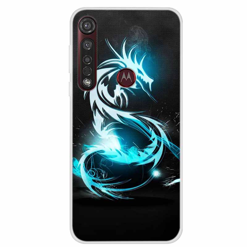 Für Motorola Moto G8 Power Hülle Stoßfest Weiches Silikon TPU Rückabdeckung Für Moto G8 Power Lite Handyhüllen Hülle G8 Plus Cartoon