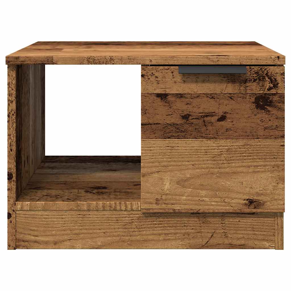  Coffee Table, Old Wood, 50x50x36 Cm