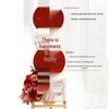 Customized Wedding Reception KT Board and Artificial Flower Display Stand