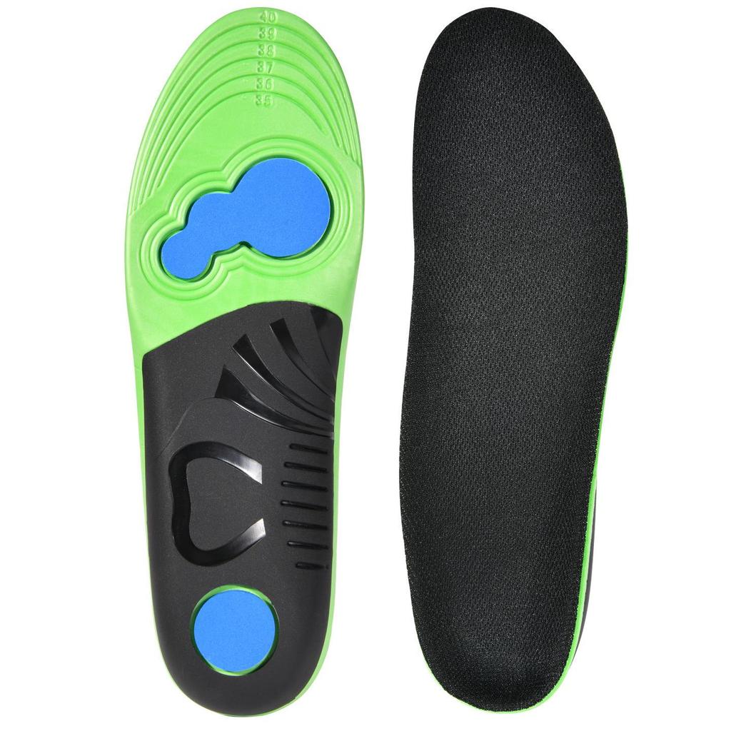 Herren Sommer Einlegesohlen mit Fußgewölbestütze: Rutschfest, Stoßdämpfender Komfort für langes Stehen