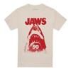 Jaws Unisex Adult Poster Shark 50th T-Shirt