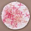 100Pcs 3mm Ribbons Mini Satin Ribbons Flowers Bows Ties DIY Craft Scrapbooking Embellishment Accessories Christmas Decorations