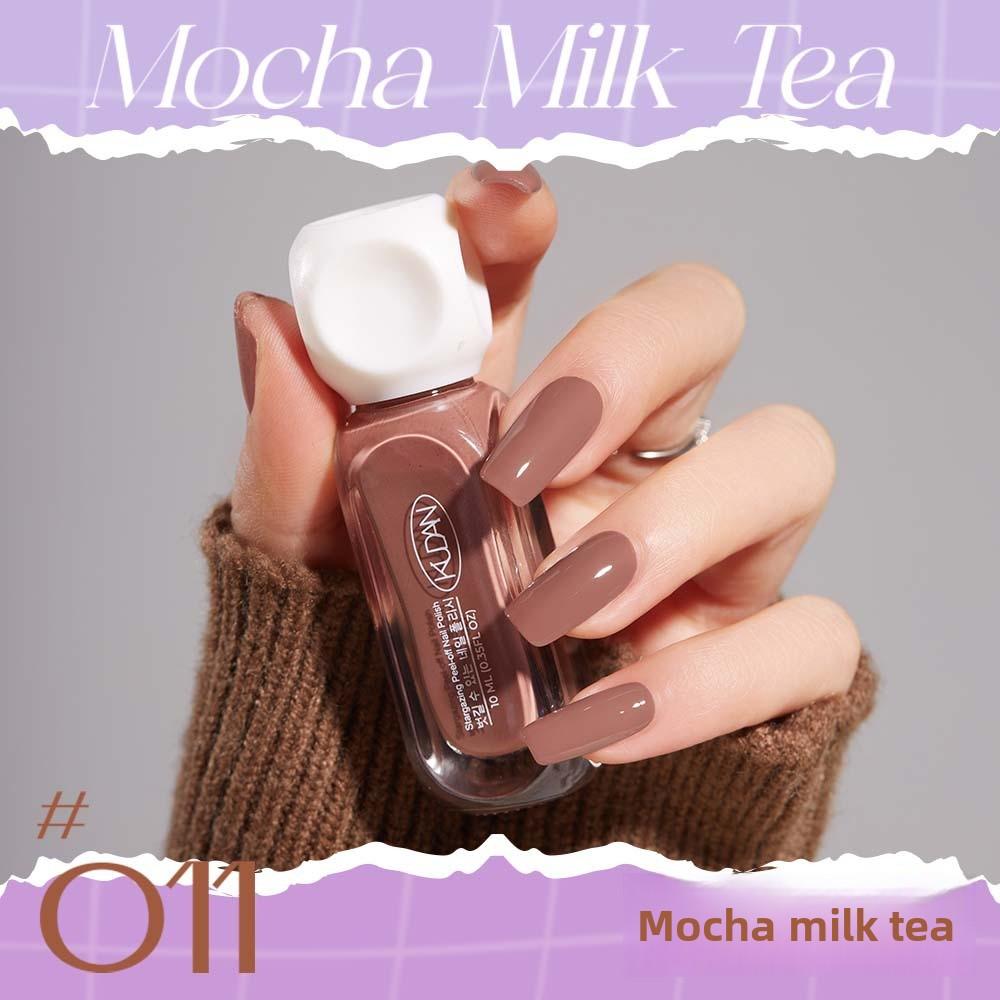 

Прозрачный лак для ногтей на водной основе, отрывной, не требующий запекания, без запаха, отбеливающий, долговечный, глянцевый лак