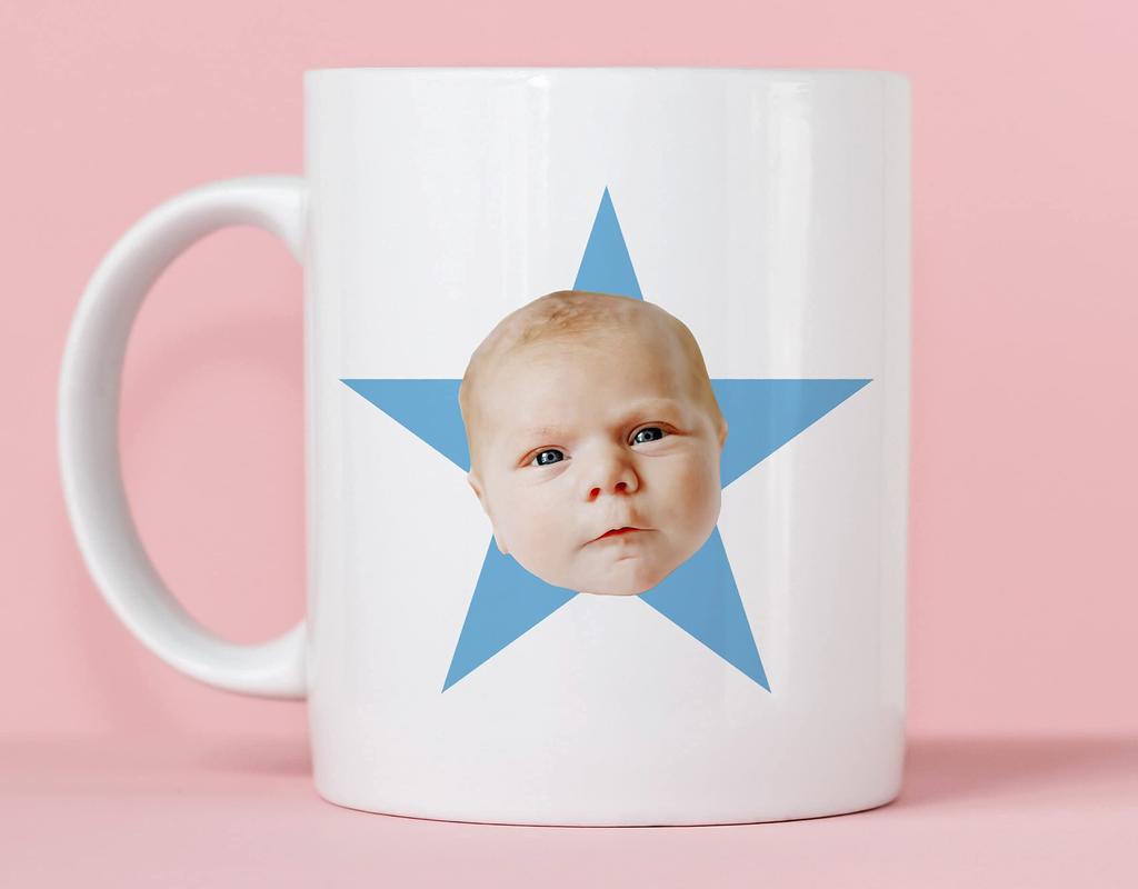 Custom Faces Coffee Mug Photo Text Ceramic Cups Creative Cup Cute Mugs Personalized Gifts for Her Women Mother Nordic Tea Cups
