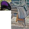 Kožené Drezurní Jednolité Sedlo s Vyměnitelnými Komorami – Elegantní Design Zadní Části