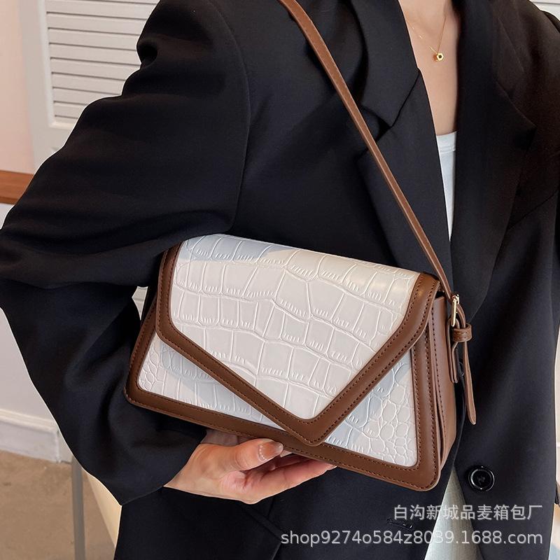 Niche Design Retro Fashion Small Square Bag Women's 2025 New Korean Version Tide High-end Texture Messenger Women's Bag