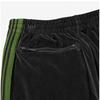 NeedleS Herren S Samt Schmale Trainingshose Lange Hose C Schwarz Rw325
