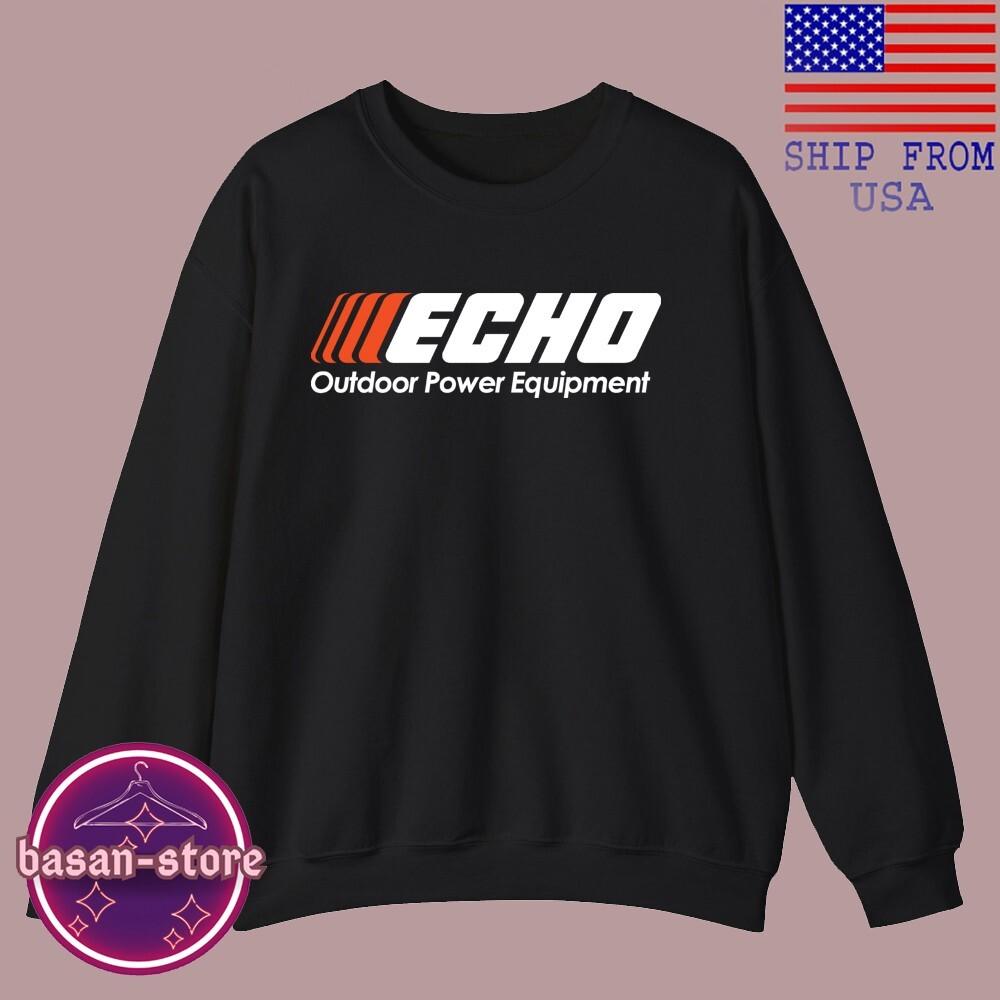 Echo Outdoor Power Equipment Black Size S3XL Unisex T-Shirt L