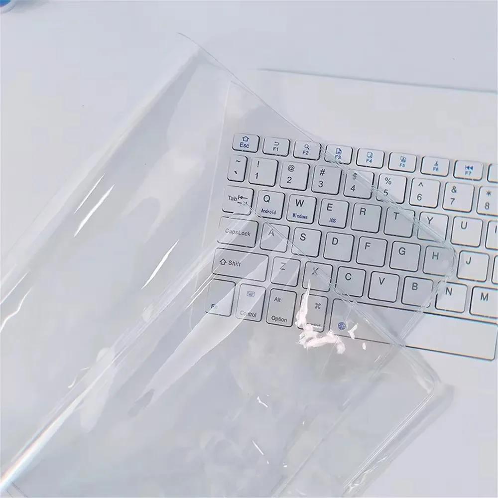 Manson protector transparent din PVC impermeabil pentru caiete A6 A5, jurnale, planificator, agendă, copertă protectoare, rechizite de birou