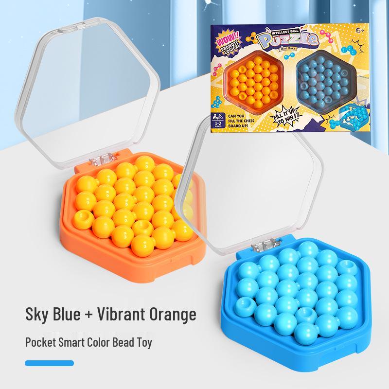 Pocket Pixel Magic Beads: Brain-Burning Puzzle, Logic & Intelligence Toy for Kids