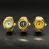 Vintage Rings Punk Elastic Stretchy Quartz Watch Rings For Women Man  Individ