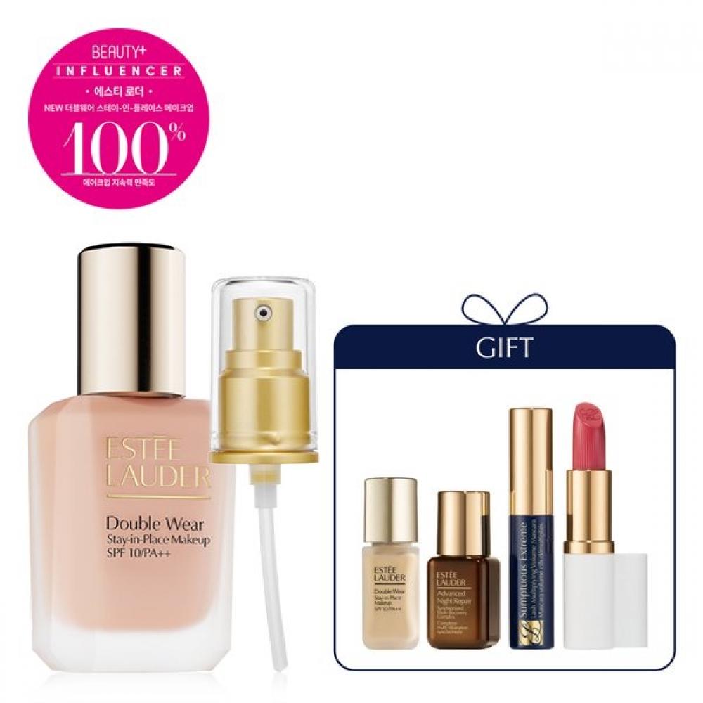 

Est E laudEr +dEluxE 3 itEms + nEw doublE wEar 5ml + Pum doublE wEar Foundation