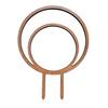 Round Wooden Plants Trellis Indoor Outdoor Potted Flowers Plants Climbing Small Houseplants Vine Ivy Support Concentric Circles Stake