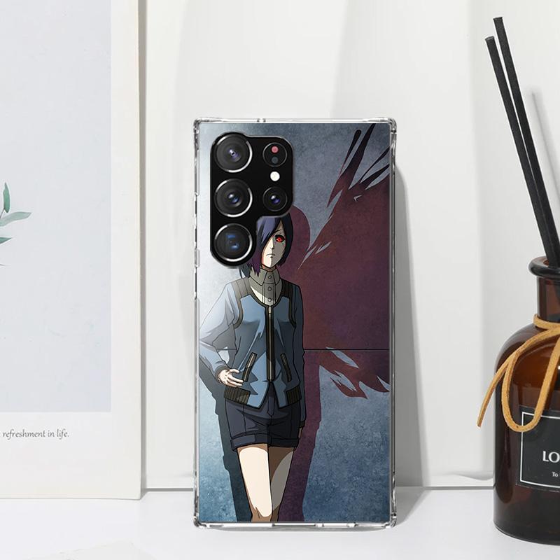 G-Ghoul Tokyo Touka Kirishima Phone Case For Samsung Galaxy S26 S25 Edge S24 FE S23 S22 Ultra S21 Plus S20 + Art Fundas Back Cov