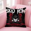 S-Skid Rows Singer Cushion Cover Comfortable Reversible Pillow Cover Ideal For Car Sofa Bedroom & Beyond