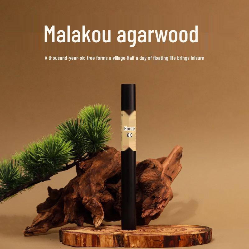 Indoor Agarwood Incense Sticks: Original Litchi Leaf Scent for Home, Bedroom, & Living Room