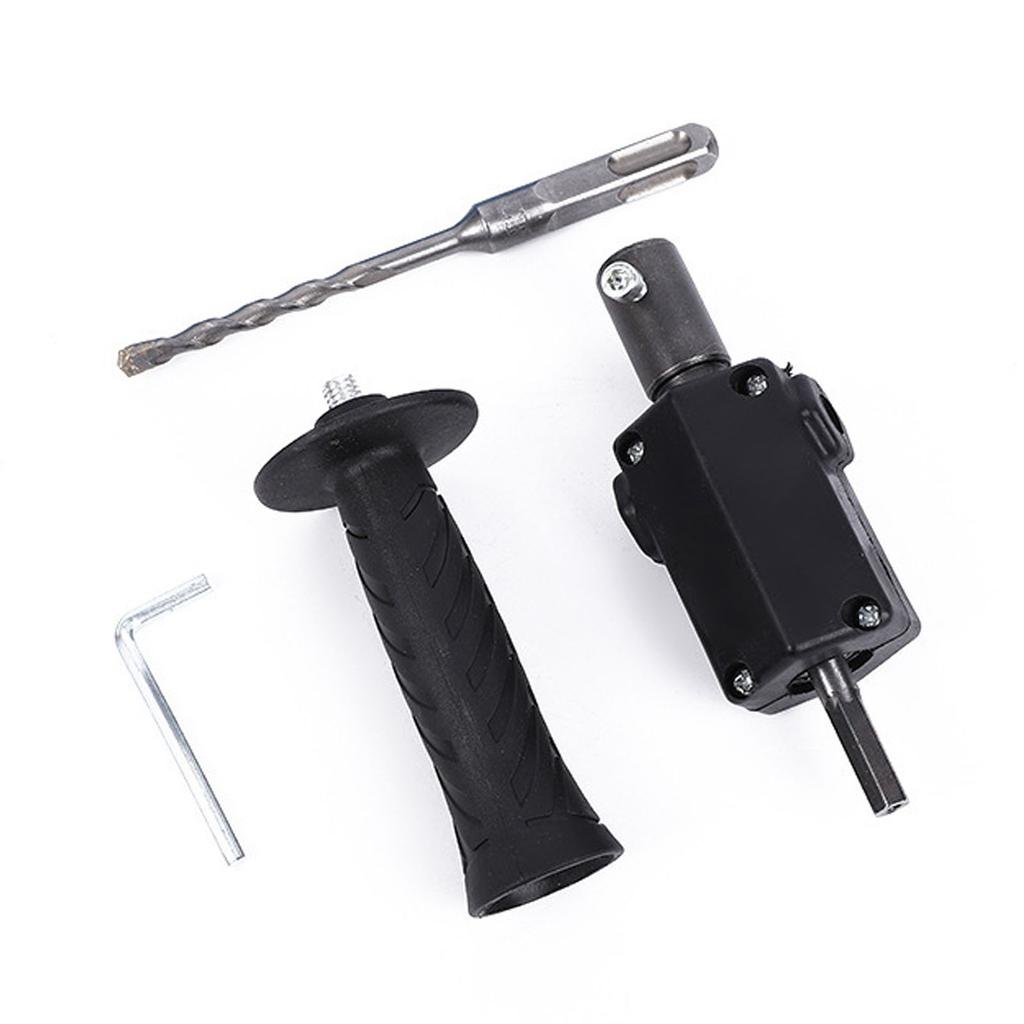 Drill To Hammer Adapter Alloy Steel Electric Drill To Hammer Converter for Glass Metal Wood