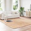 VidaXL Shaggy Rug with Long Pile Beige 240x240 Cm Polyester, Rug, Bedroom Rug, Modern Rug, Living Room Rug, Rug 4102885