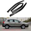 For Peugeot 3008 2013 2014 2015 2016 2017 2018 Car Side Window Vent Visor Guard Sun Rain Deflector Weather Shield Awning Shelter