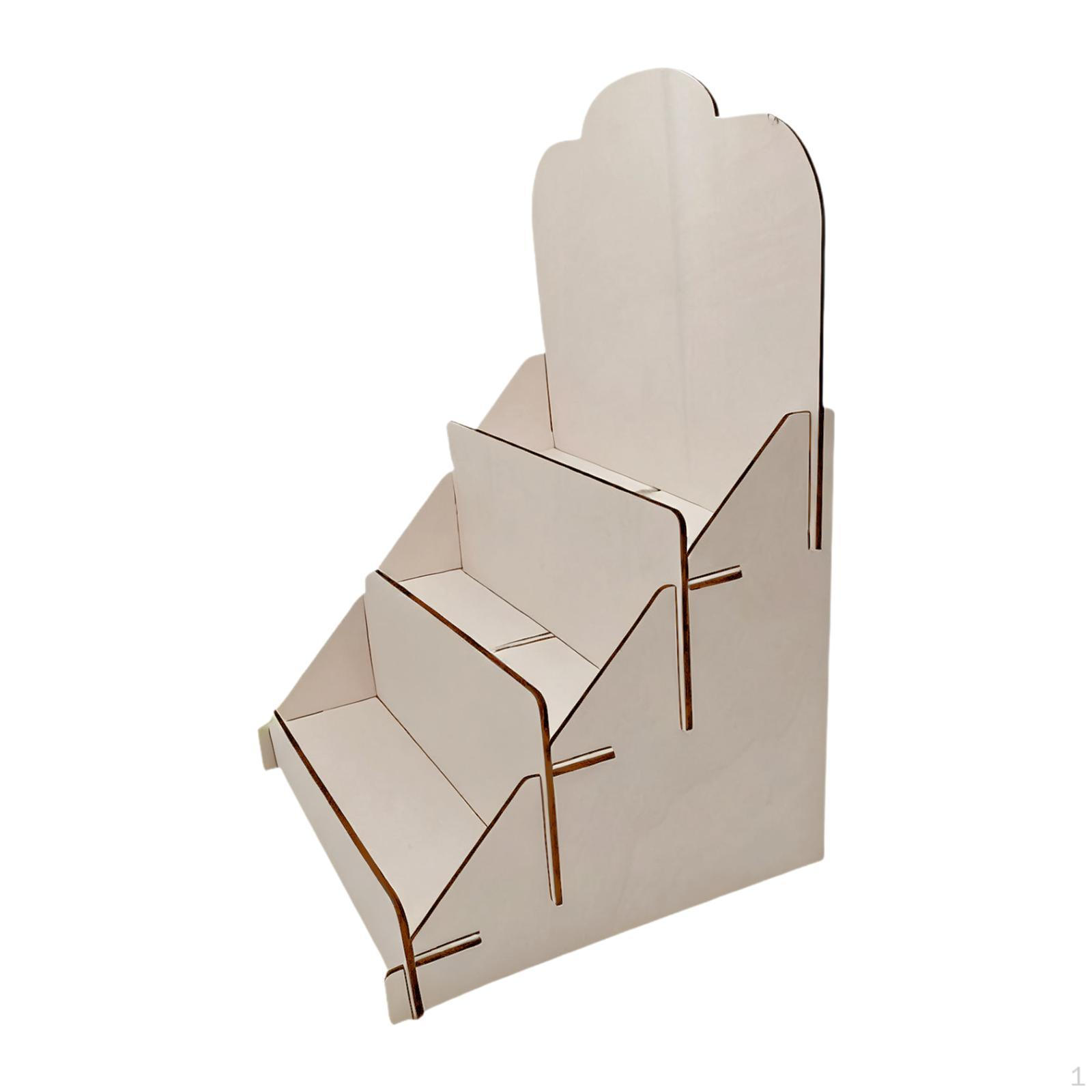 

Greeting Card Display Stand Shelf Storage Organizer, Postcard Holder for Brochures,