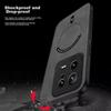 Xiaomi 13 Phone Case, Xiaomi 13 Protective Cover, Skin-Like Magnetic New Frosted Lens Full Protection Silicone Simple Style - Black