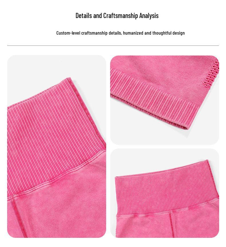 Dammode Högmidjade Sömlösa Fitnessshorts – Rumplyftande, Snabbtorkande Löpar- & Yogaaktivitetskläder