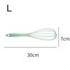 Manual Frother Manual Egg Beater Whisk Kitchenware Plastic Silicone Balloon Beater Whisking Balloon Coil Style Egg Tools