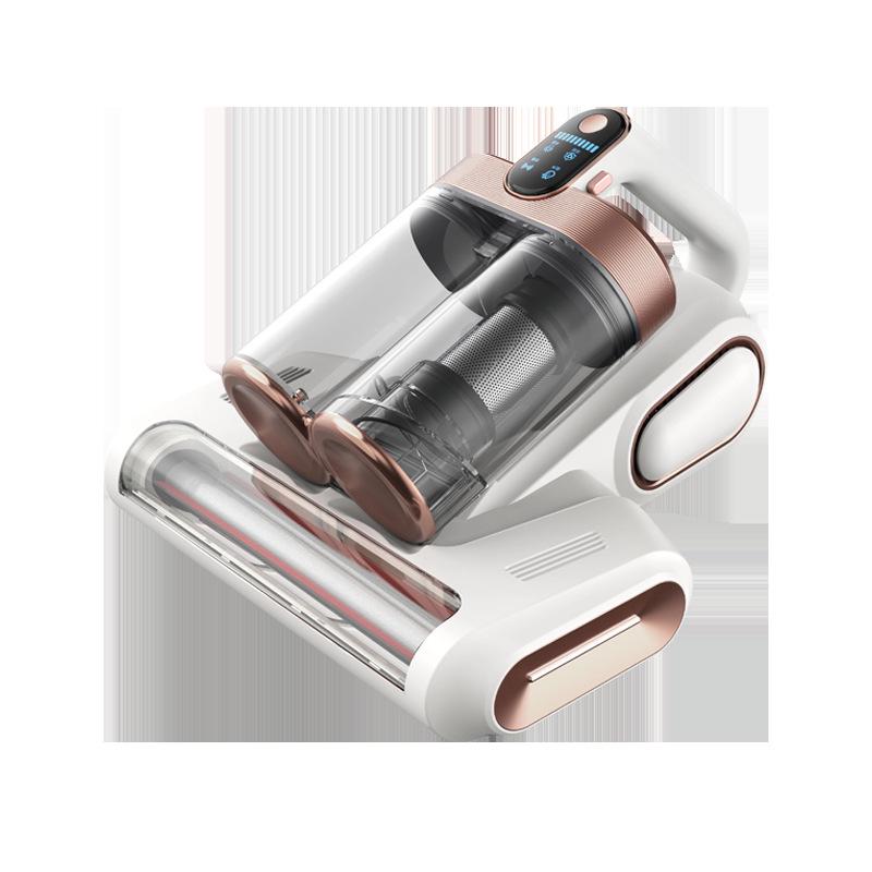 UV Ultrasonic Dual Dust Cup Mite Remover with Roller Brush & Patting Filtration for Home Use