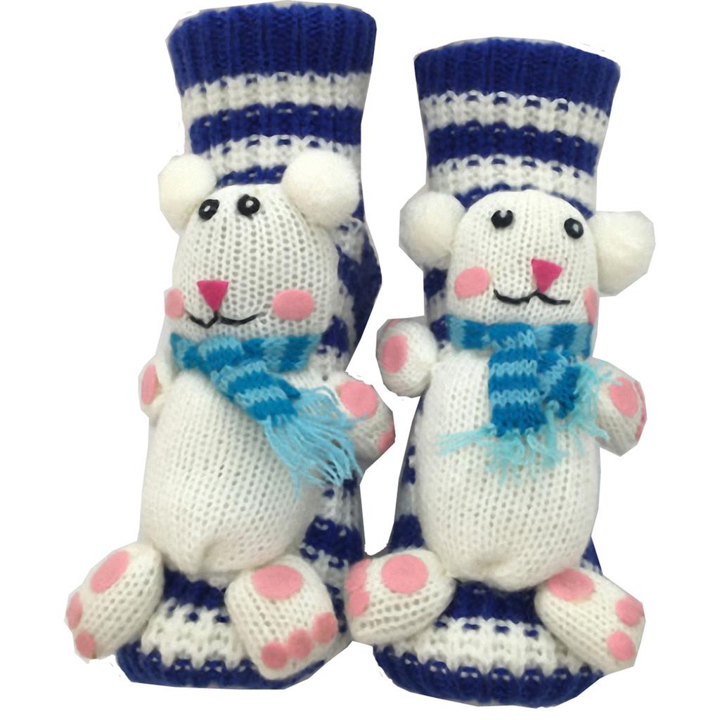 Women's 3D Cartoon Thick Woolen Socks, Adult Floor Socks, Christmas Socks